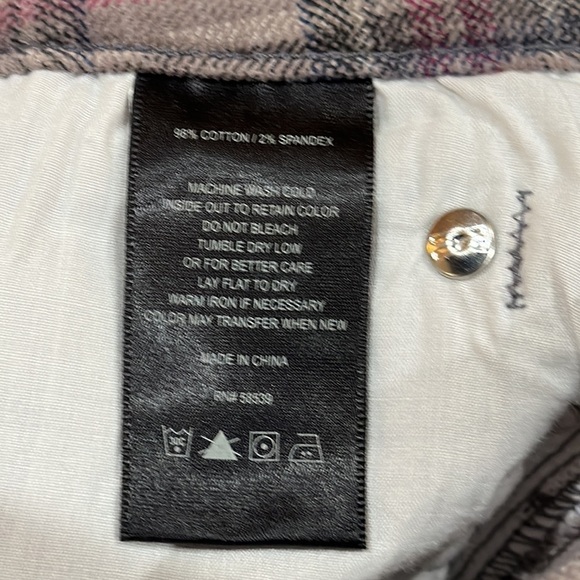 NEW Kut from the Kloth gray mix plaid pants Mia Toothpick Skinny women Sz 8 - Picture 11 of 11